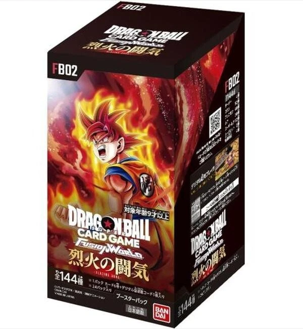 DRAGON BALL – BOOSTER BOX BLAZING AURA [FB02]