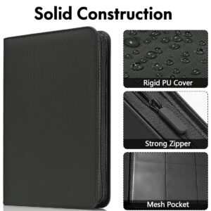 9-pocket zip binder