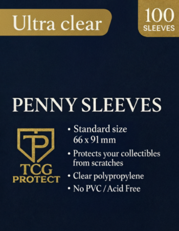 Premium Trading Card Sleeves – 66×91 mm