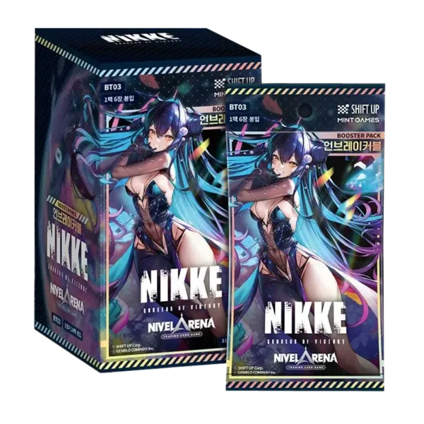 Nivel Arena Goddess of Victory: Nikke Unbreakable – BT-03 Booster Box Korean