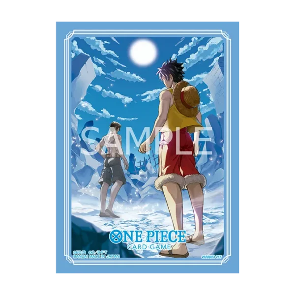 nozomi-cards-one-piece-sleeves-luffy-and-ace One Piece: Card Game Sleeves Set 15 – Luffy & Ace