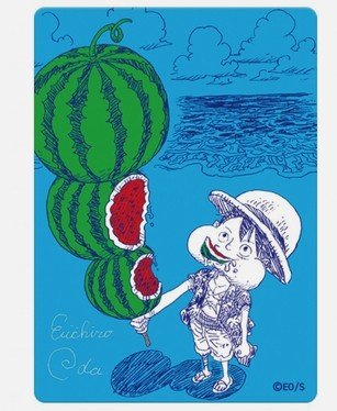 Watermelon Luffy/Natsucomi 2026 metalic card
