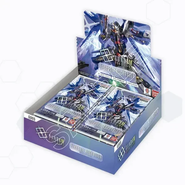 Nozomi-cards-Gundam-GD05 Gundam GD05 Freedom Ascension Booster Box (Japanse Editie)