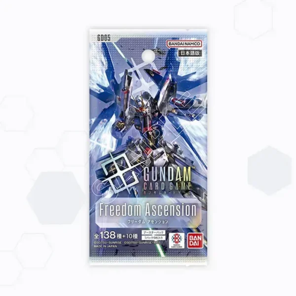 Nozomi-cards-Gundam-GD05-pack Gundam GD05 Freedom Ascension Booster Box (Japanse Editie)
