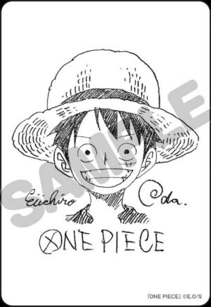 One Piece Natsucomi 2022 Double Sticker 1 Type - Luffy Eiichiro Oda Shueisha