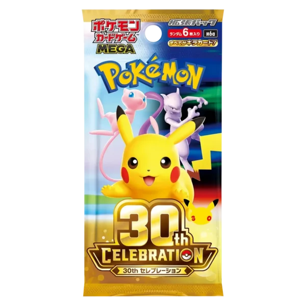 Pokémon 30th Celebration Booster Pack (Japans)